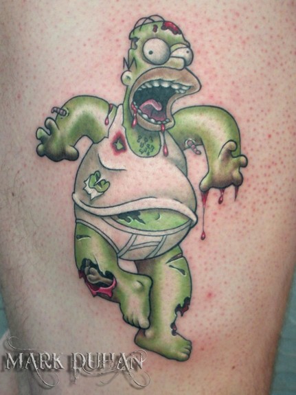 Mark Duhan - ZOMBIE HOMER SIMPSON